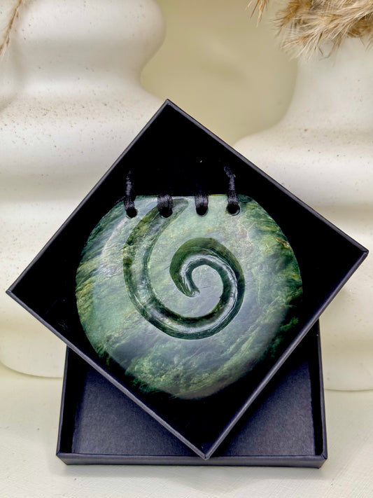Pounamu Koru Pendant